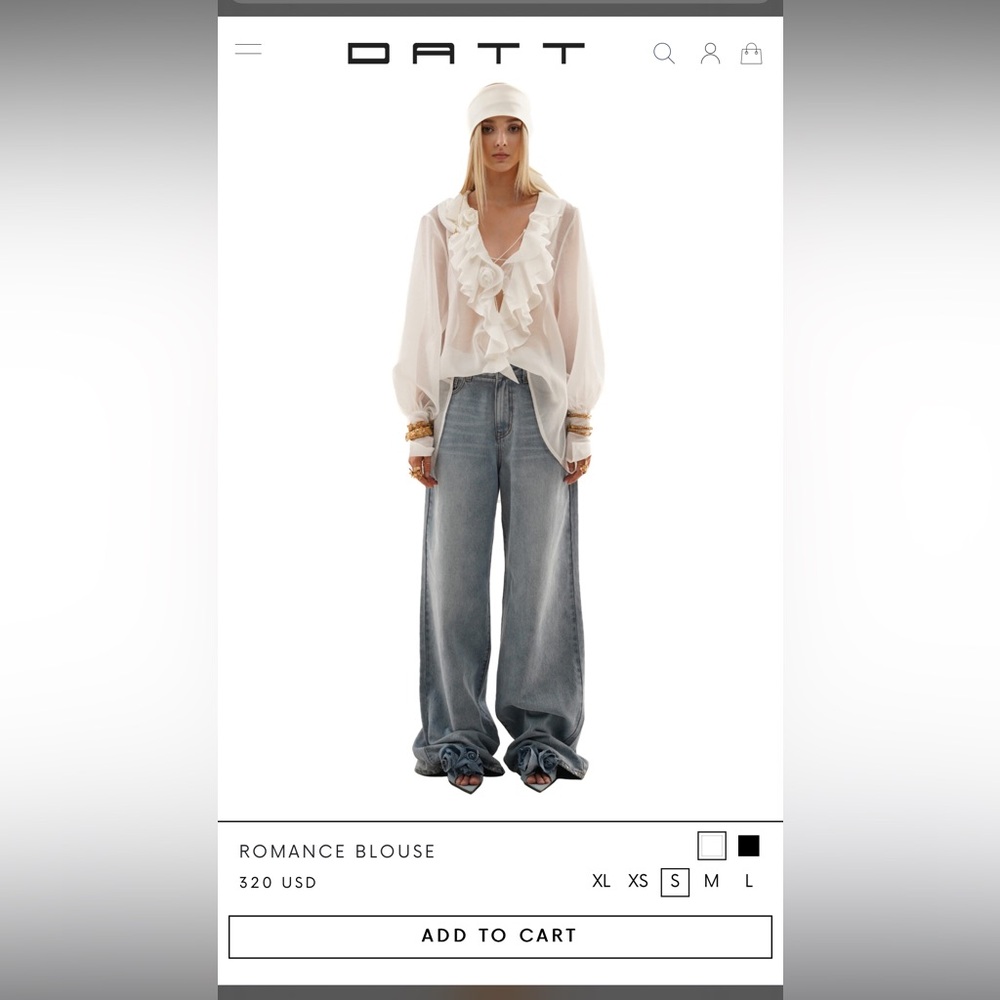 DATT Vietnam- ROMANCE BLOUSE